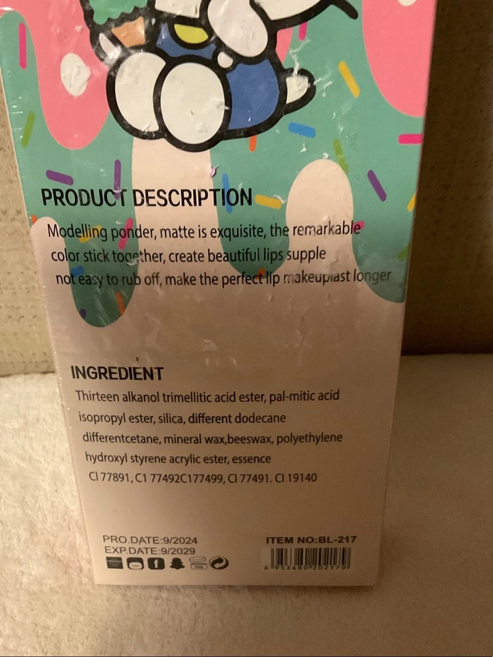 Hello Kitty Pink Kids Lip Gloss - BL-217 Cute Gloss